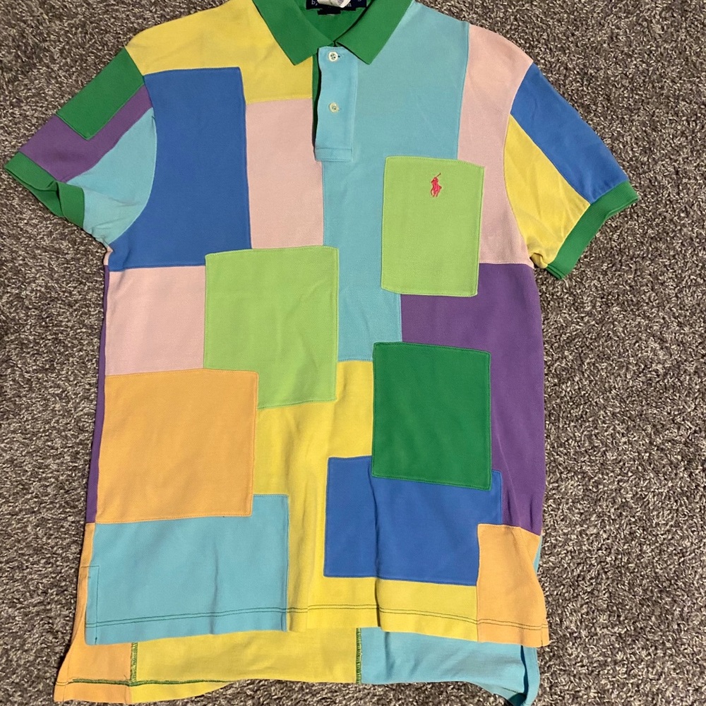 Polo Ralph Lauren Patchwork Polo